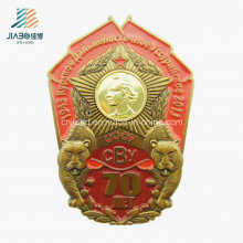 Free Sample Casting Enamel Paint 3D Logo Veitnam Custom Military Badges